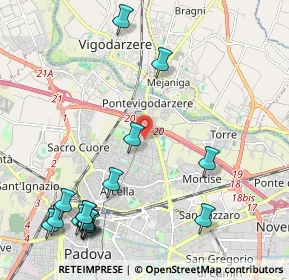 Mappa 35133 Padova PD, Italia (2.75375)