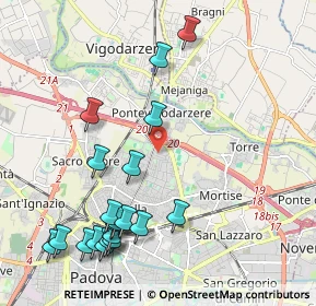 Mappa 35133 Padova PD, Italia (2.4475)