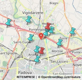 Mappa 35133 Padova PD, Italia (1.70636)