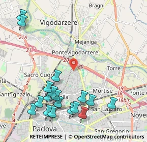Mappa 35133 Padova PD, Italia (2.58667)
