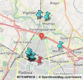 Mappa 35133 Padova PD, Italia (2.151)