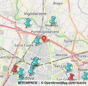 Mappa 35133 Padova PD, Italia (3.04417)