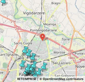 Mappa 35133 Padova PD, Italia (3.21625)