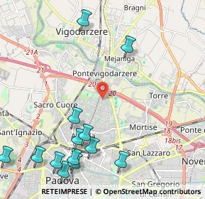 Mappa 35133 Padova PD, Italia (2.81923)