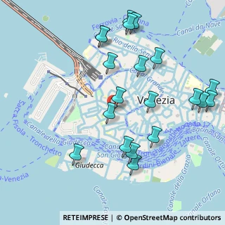Mappa Calle del Caffettier, 30123 Venezia VE, Italia (1.151)