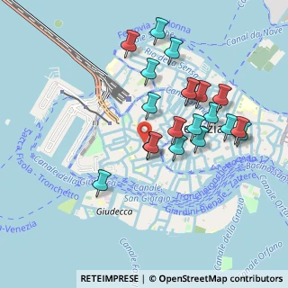 Mappa Calle del Caffettier, 30123 Venezia VE, Italia (0.884)