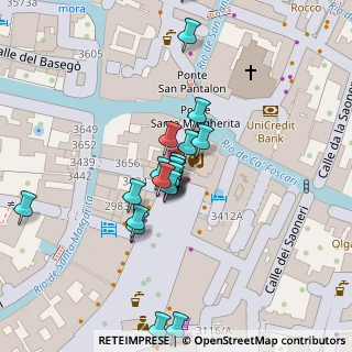 Mappa Calle del Caffettier, 30123 Venezia VE, Italia (0.036)