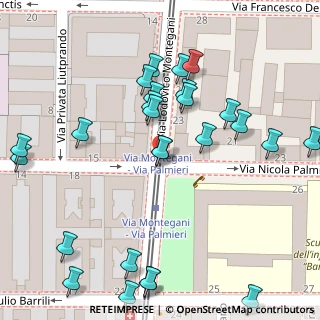 Mappa Via Lodovico Montegani, 20141 Milano MI, Italia (0.07143)