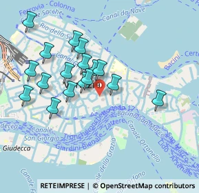Mappa Mercerie dell, 30124 Venezia VE, Italia (0.86529)