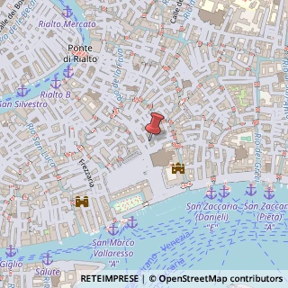 Mappa Calle Larga San Marco, 364-365, 30124 Venezia, Venezia (Veneto)