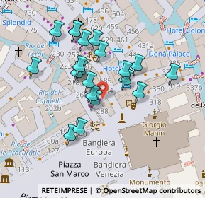 Mappa Mercerie dell, 30124 Venezia VE, Italia (0.052)