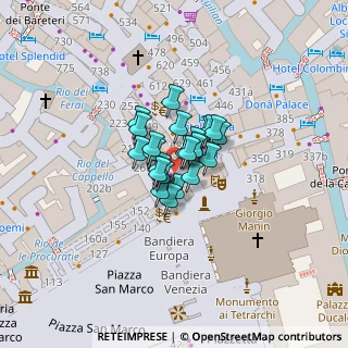 Mappa P.za San Marco, 30100 Venezia VE, Italia (0.02478)