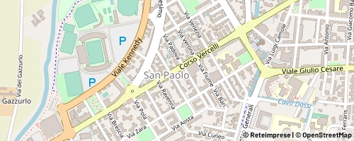 Mappa Novara