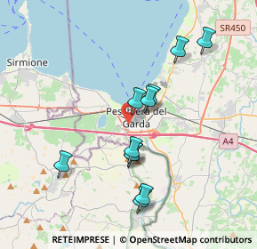 Mappa Via Battisti, 37019 Peschiera del Garda VR, Italia (3.41636)