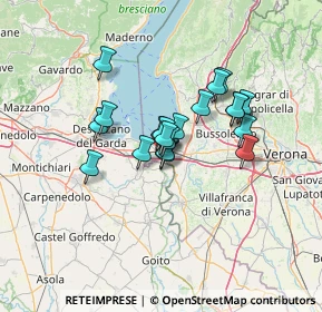 Mappa Via Battisti, 37019 Peschiera del Garda VR, Italia (9.4915)