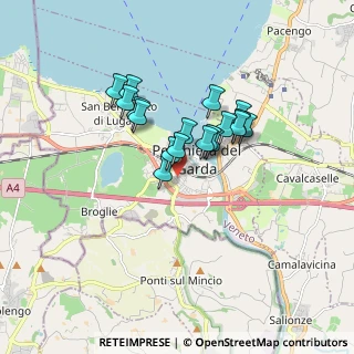 Mappa Via Battisti, 37019 Peschiera del Garda VR, Italia (1.25333)