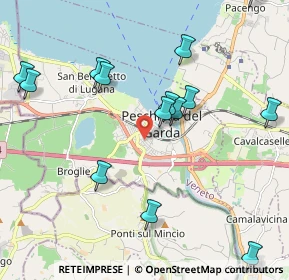 Mappa Via Battisti, 37019 Peschiera del Garda VR, Italia (2.45933)