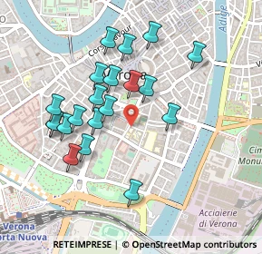 Mappa Vicolo Stimate, 37122 Verona VR, Italia (0.44)