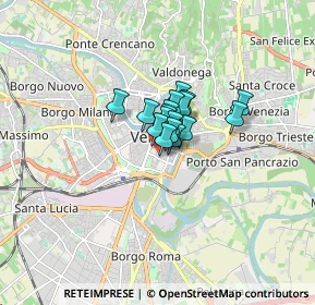 Mappa Vicolo Stimate, 37122 Verona VR, Italia (0.69941)