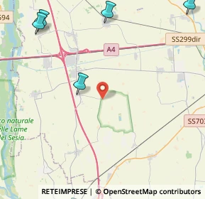 Mappa Cascina Falasco Inferiore, 28060 Casalbeltrame NO, Italia (8.5705)