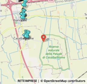 Mappa Cascina Falasco Inferiore, 28060 Casalbeltrame NO, Italia (3.4435)