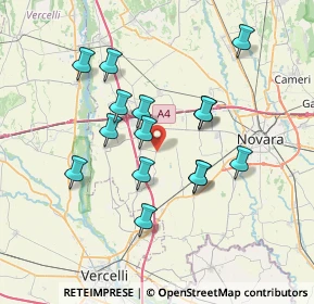 Mappa Cascina Falasco Inferiore, 28060 Casalbeltrame NO, Italia (6.47667)