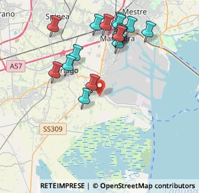 Mappa Via Amerigo Vespucci, 30034 Mira VE, Italia (4.00706)