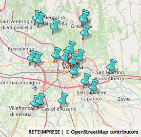 Mappa Piazza Santo Spirito, 37122 Verona VR, Italia (7.066)