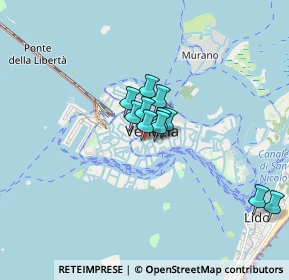 Mappa Calle Avvocati, 30124 Venezia VE, Italia (1.07545)