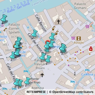 Mappa Calle Avvocati, 30124 Venezia VE, Italia (0.05652)