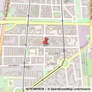Mappa Via Nicola Palmieri,  39, 20141 Milano, Milano (Lombardia)