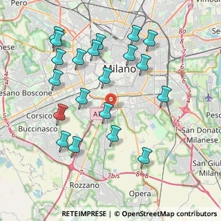 Mappa Via Innocenzo Isimbardi, 20141 Milano MI, Italia (4.2365)