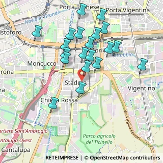 Mappa Via Innocenzo Isimbardi, 20141 Milano MI, Italia (0.937)