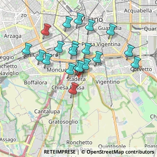 Mappa Via Innocenzo Isimbardi, 20141 Milano MI, Italia (1.767)