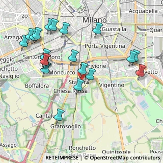 Mappa Via Innocenzo Isimbardi, 20141 Milano MI, Italia (2.3055)