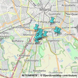 Mappa Via Innocenzo Isimbardi, 20141 Milano MI, Italia (0.85182)