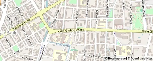 Mappa Novara