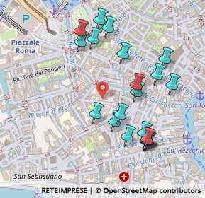 Mappa Sestiere Dorsoduro, 30125 Venezia VE, Italia (0.25)