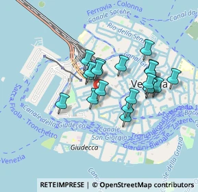 Mappa Sestiere Dorsoduro, 30125 Venezia VE, Italia (0.7025)