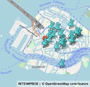 Mappa Sestiere Dorsoduro, 30125 Venezia VE, Italia (0.7795)