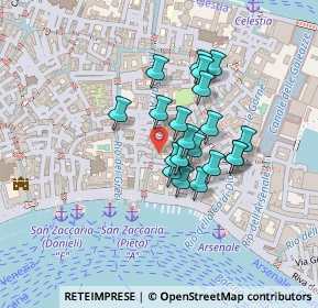 Mappa Salita Sant'Antonin Castello, 30122 Venezia VE, Italia (0.16)