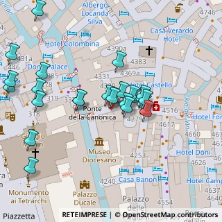 Mappa Calle degli Albanesi, 30122 Venezia VE, Italia (0.036)