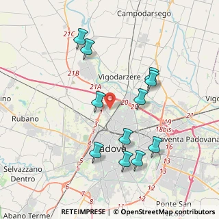 Mappa 35135 Padova PD, Italia (3.89909)
