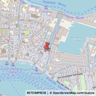 Mappa Castello 2863, 30122 Venezia, Venezia (Veneto)