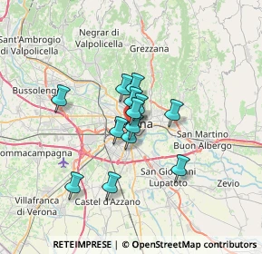 Mappa Via Della Valverde 9 II, 37122 Verona VR, Italia (4.50692)