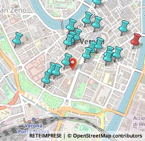 Mappa Via Della Valverde 9 II, 37122 Verona VR, Italia (0.4705)