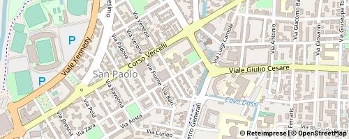 Mappa Novara