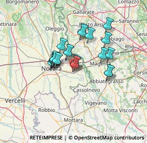 Mappa , 28069 Trecate NO, Italia (10.4365)