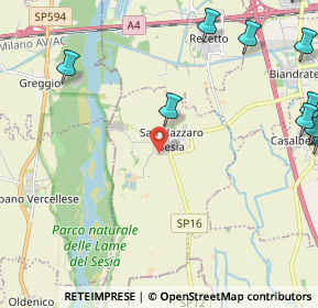 Mappa 28060 San Nazzaro Sesia NO, Italia (3.34636)