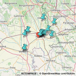 Mappa Via Ardemagni, 28100 Novara NO, Italia (8.80938)